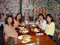 Photo taken at an Indian restaurant with representatives from Malaysia (back) and Japan (front)